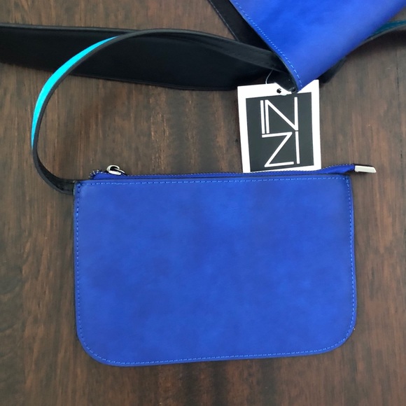 NWT Inzi Colorblock Handbag - Picture 3 of 6